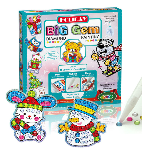 Creativity Toy for Kids Big Gem 5D Diamond Painting Kit-Create